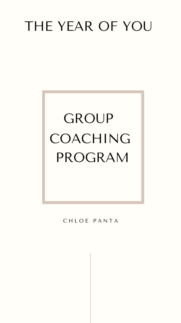 group coaching program chloe panta