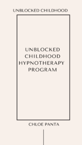 Unblocked Childhood Hypnotherapy Program